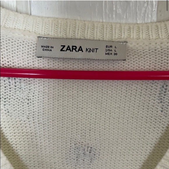Zara Fruit Embroidered Sweater - Picture 4 of 5